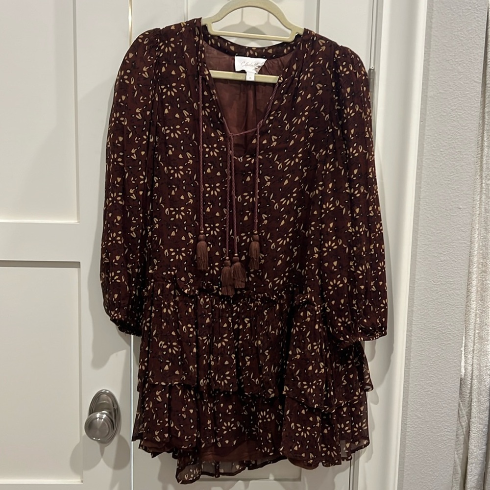 Cleobella Jaslynn Mini Dress size small